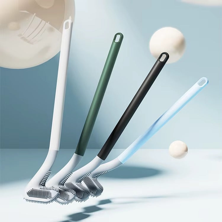 Brosse de Toilette en Silicone TPR – Hygiénique, Durable & Moderne (1 acheté = 1 offert)