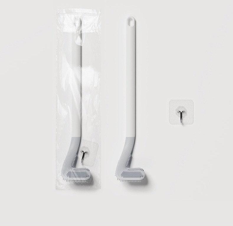 Brosse de Toilette en Silicone TPR – Hygiénique, Durable & Moderne (1 acheté = 1 offert)