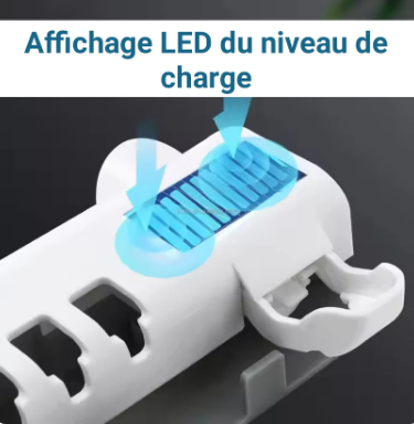 🦷 Stérilisateur de Brosse à Dents Intelligent UV – Solaire