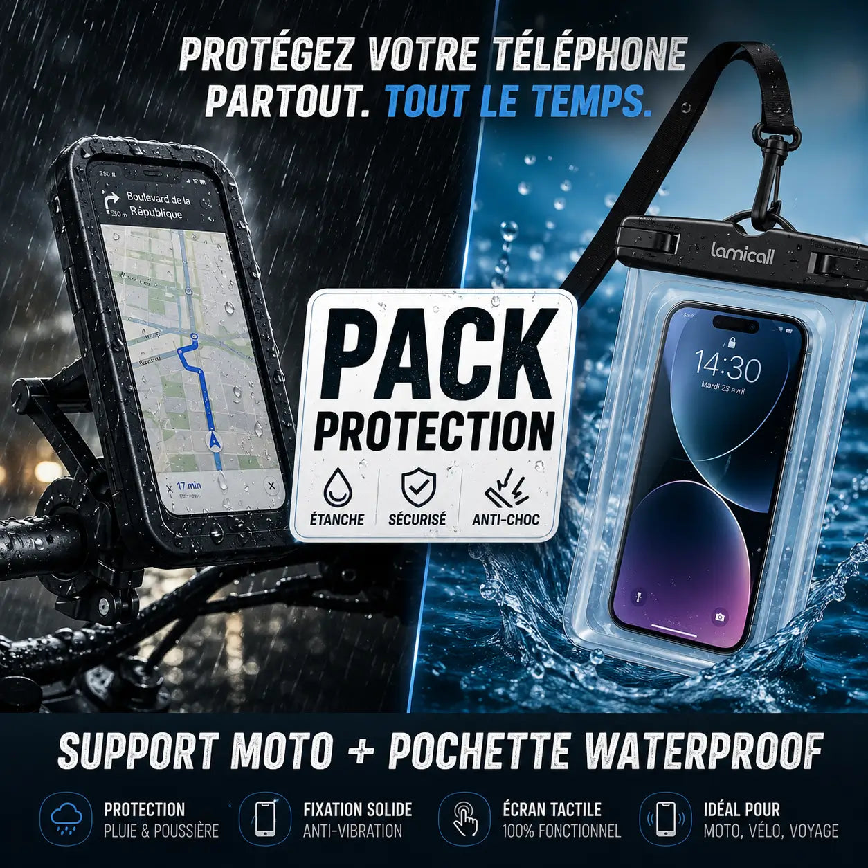 PACK PROTECTION SMARTPHONE OUTDOOR™