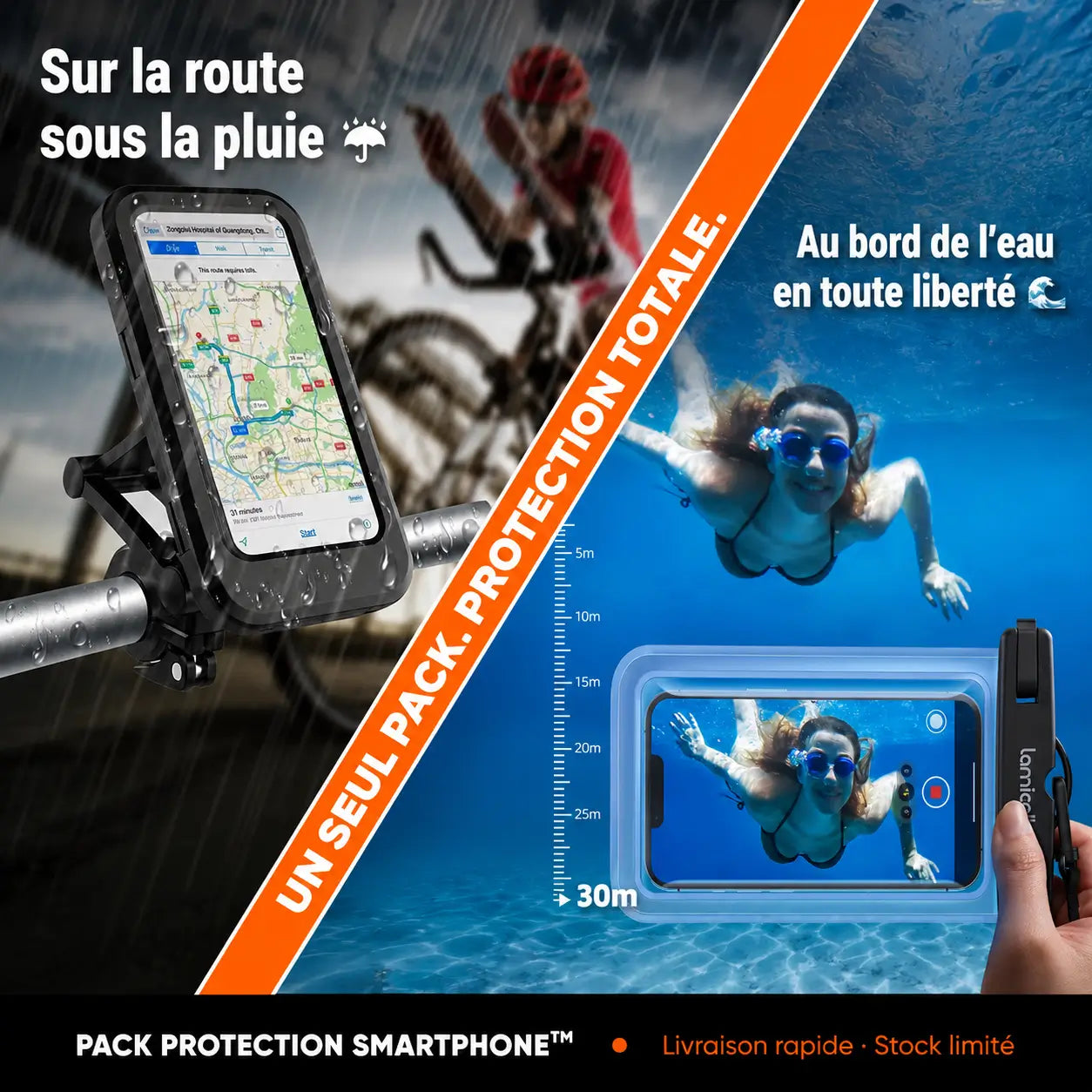 PACK PROTECTION SMARTPHONE OUTDOOR™