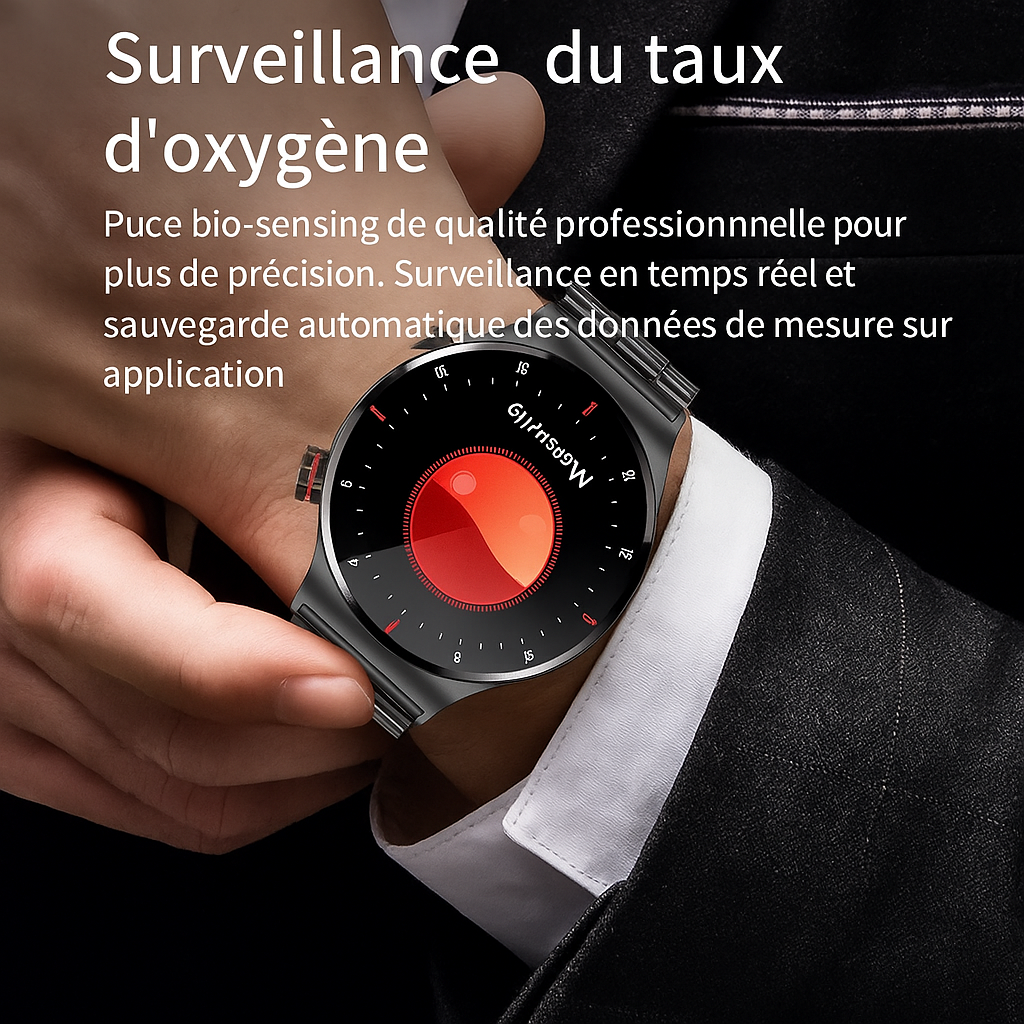 🔥 QW33 – La montre intelligente qui redéfinit votre quotidien