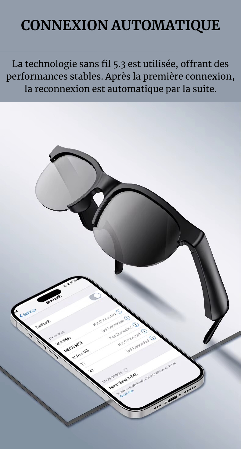 🕶️ Lunettes Intelligentes Nouvelle Génération-Anti UV400