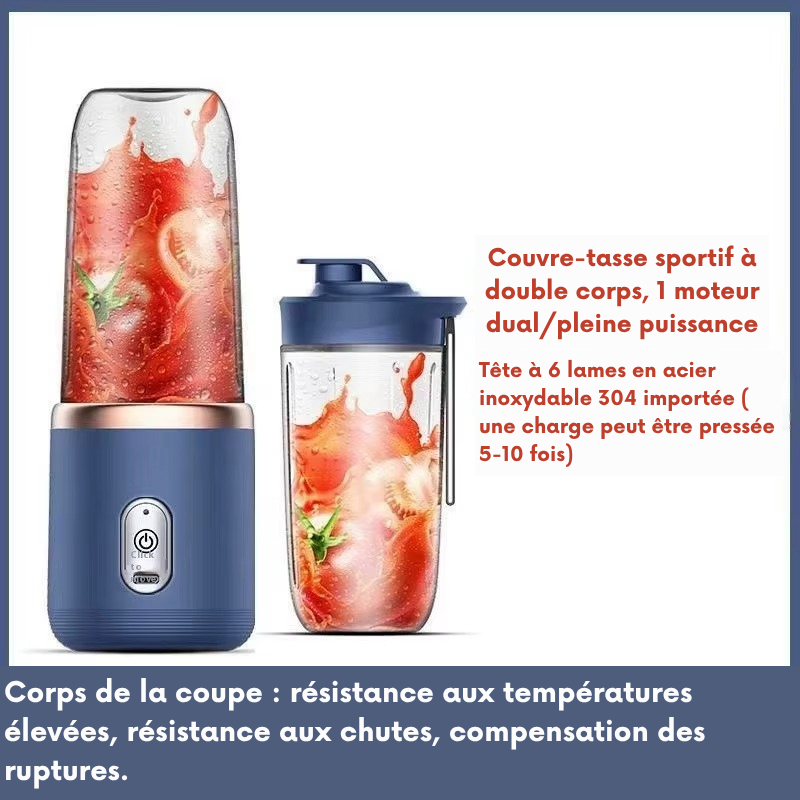 Mini Mixeur Portable & Rechargeable