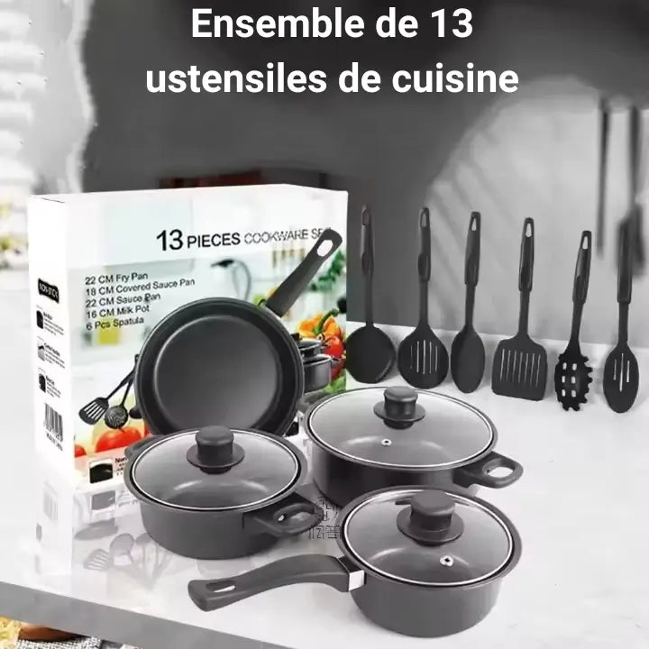 L'ensemble cuisine 13 pièces qui transforme chaque repas en chef-d'œuvre
