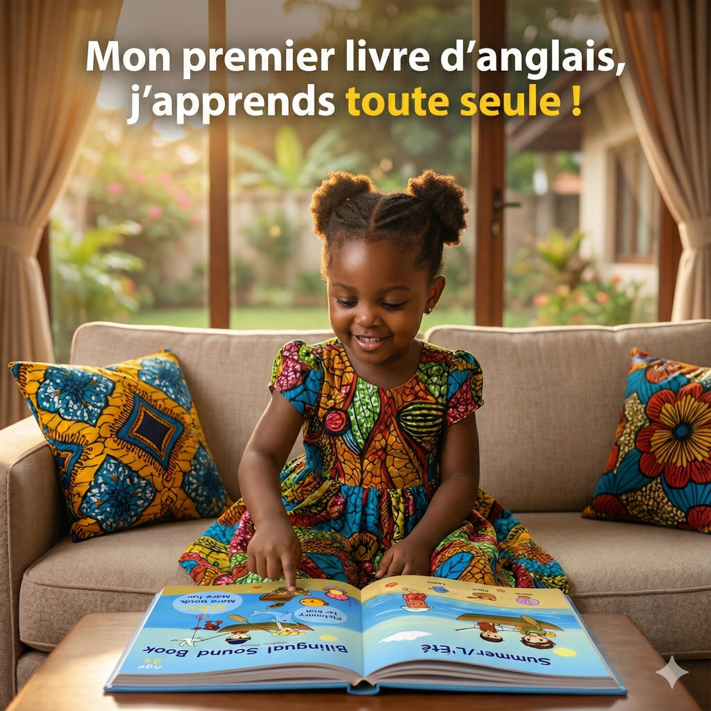 Livre Éducatif Sonore Bilingue (Français-Anglais) : L'Éveil Intelligent pour votre enfant dès 3 ans