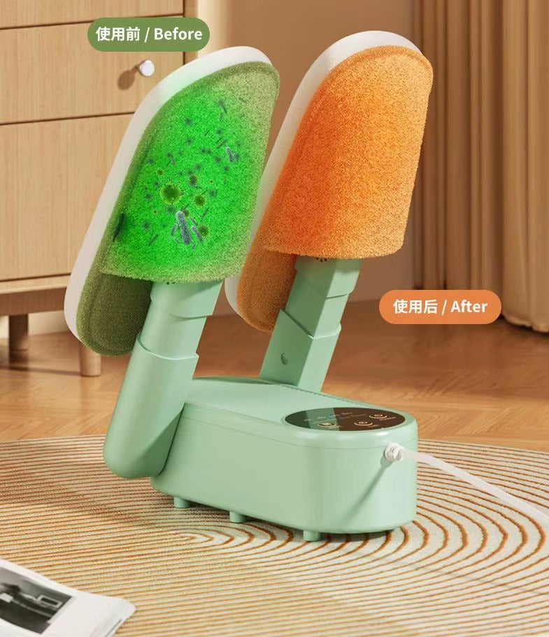 Sèche-Chaussures Électrique Pliable Confort+ | Anti-Odeurs & Séchage Rapide