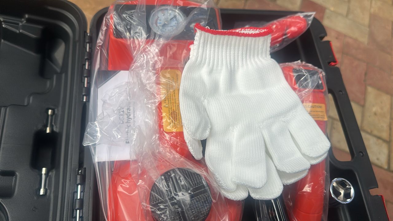 🚗 Kit De Cric Hydraulique Électrique 10 en 1 – Version 2025