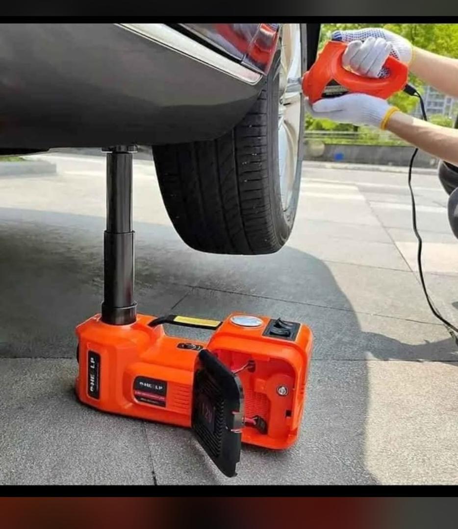 🚗 Kit De Cric Hydraulique Électrique 10 en 1 – Version 2025