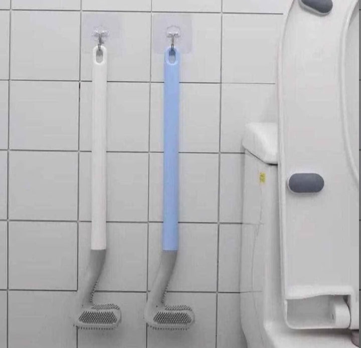 Brosse de Toilette en Silicone TPR – Hygiénique, Durable & Moderne (1 acheté = 1 offert)