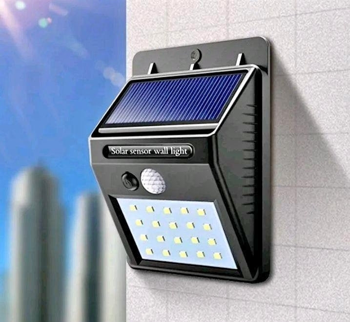 🔆 Lampe Solaire Murale Automatique avec Détecteur de Mouvement