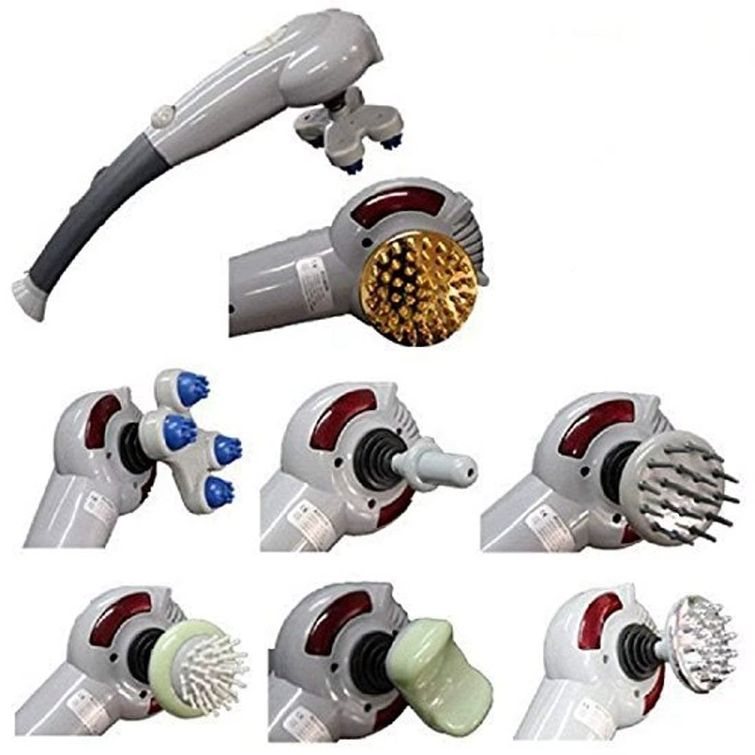 💥 MARTEAU DE MASSAGE INFRAROUGE 8 EN 1 – DÉTENDEZ, AFFINEZ ET REVIVEZ !