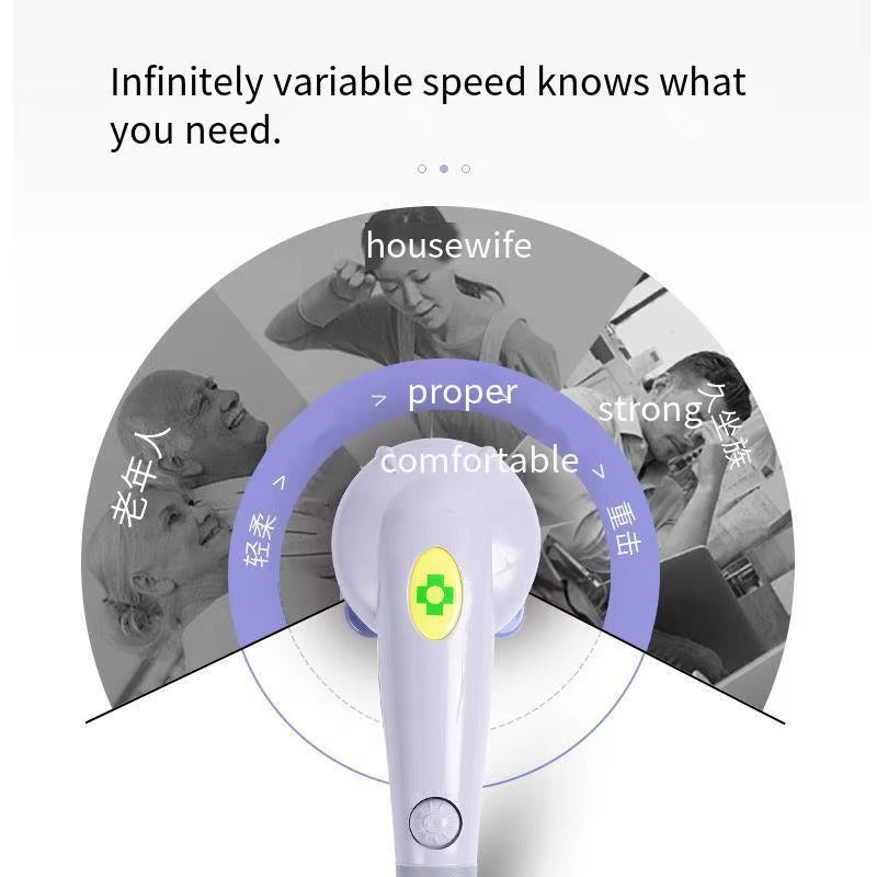 💥 MARTEAU DE MASSAGE INFRAROUGE 8 EN 1 – DÉTENDEZ, AFFINEZ ET REVIVEZ !