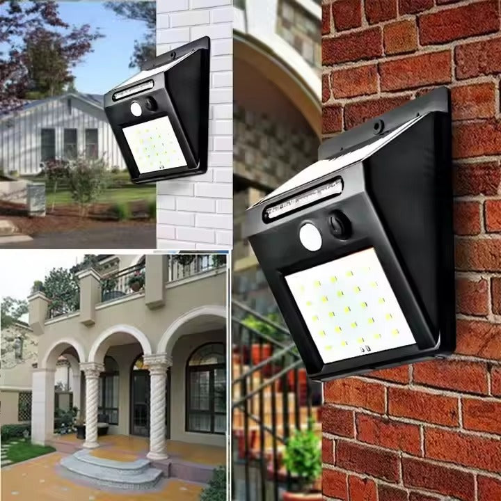 🔆 Lampe Solaire Murale Automatique avec Détecteur de Mouvement
