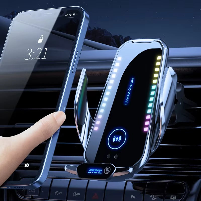 🚗 Support Intelligent de Téléphone pour Voiture – Chargement Sans Fil
