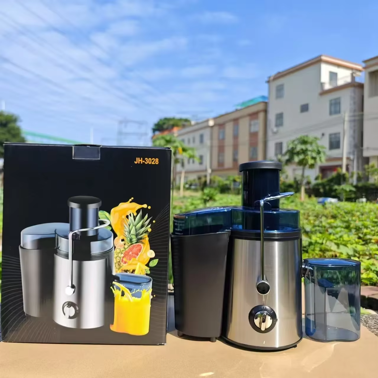 🥭 Extracteur de Jus Électrique – Jus Naturels Maison en Quelques Minutes