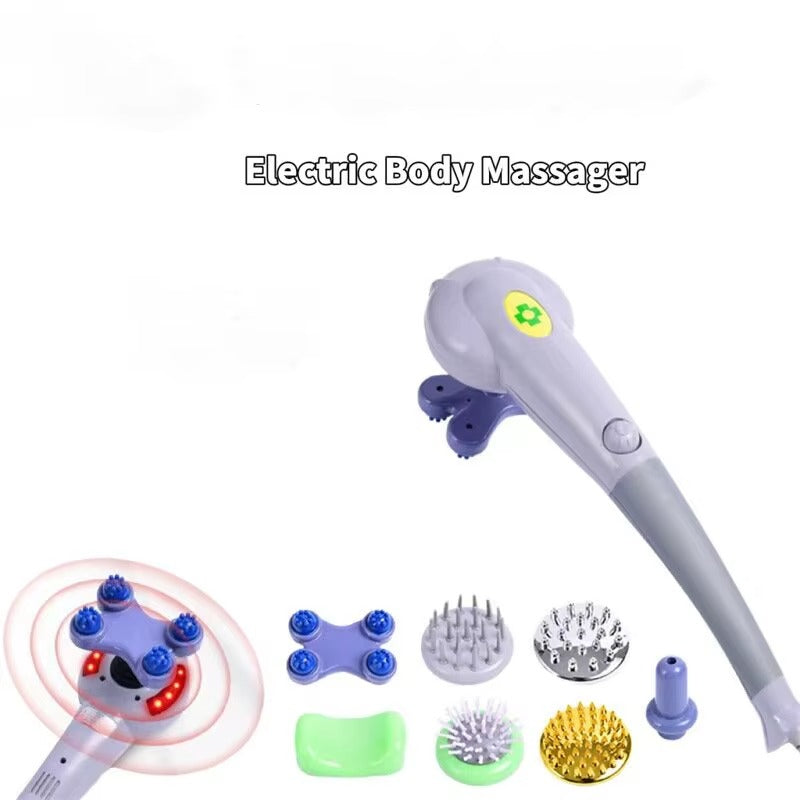 💥 MARTEAU DE MASSAGE INFRAROUGE 8 EN 1 – DÉTENDEZ, AFFINEZ ET REVIVEZ !