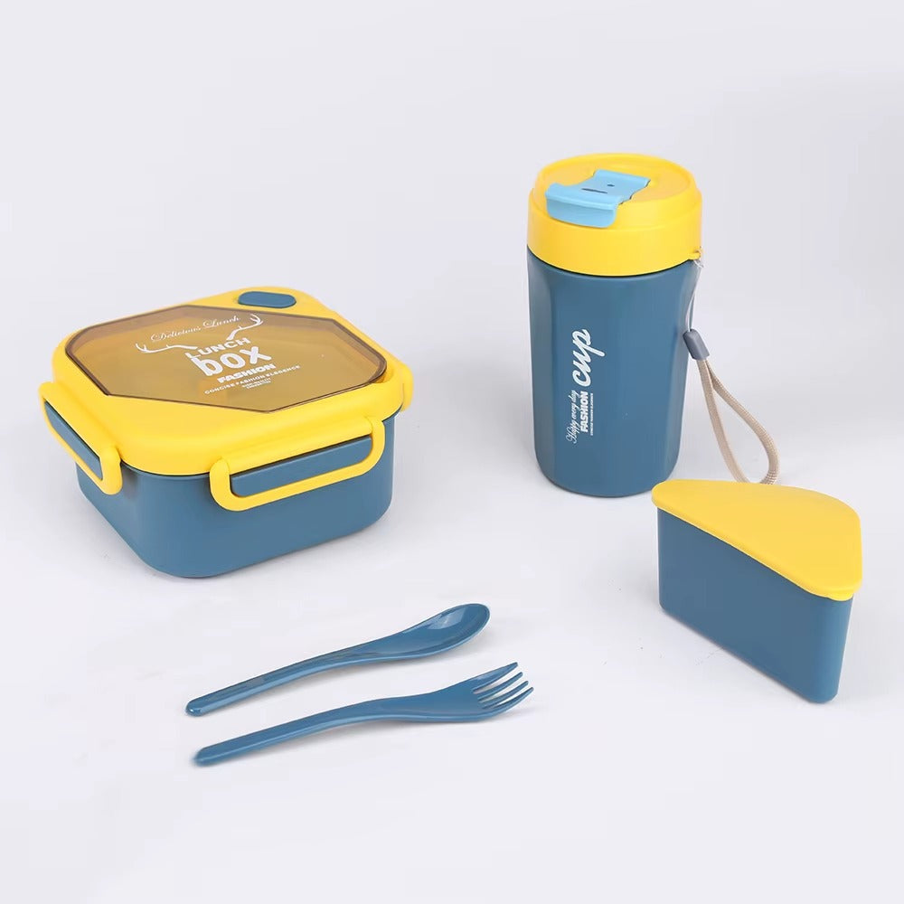 🎒 Boîte à Déjeuner + Bouteille Premium – Édition Rentrée Scolaire 2025-2026