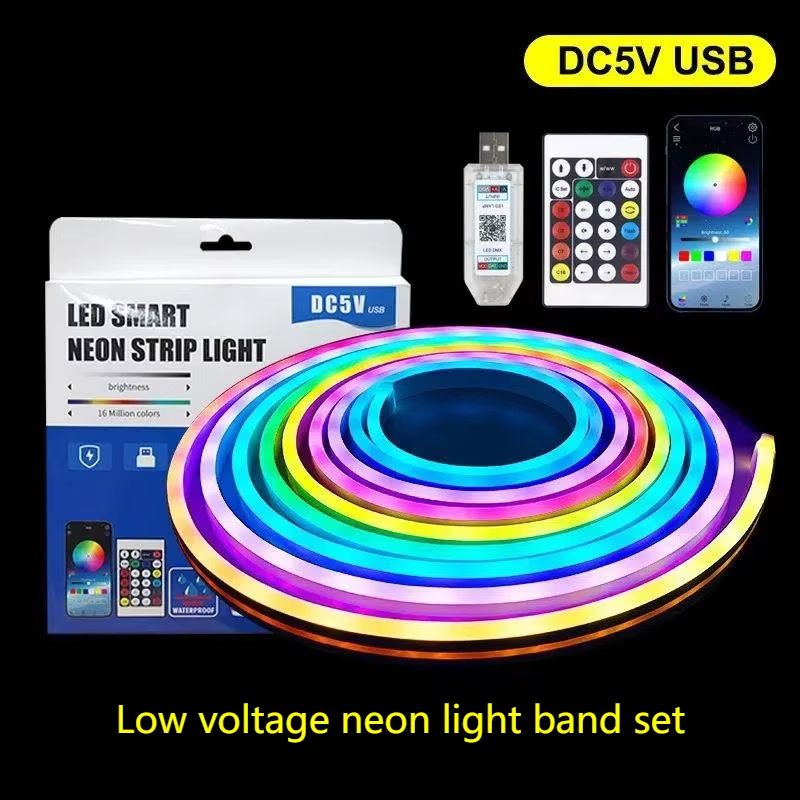 🌈 NeoLight™ RGB – La Bande LED Néon qui Transforme Votre Espace