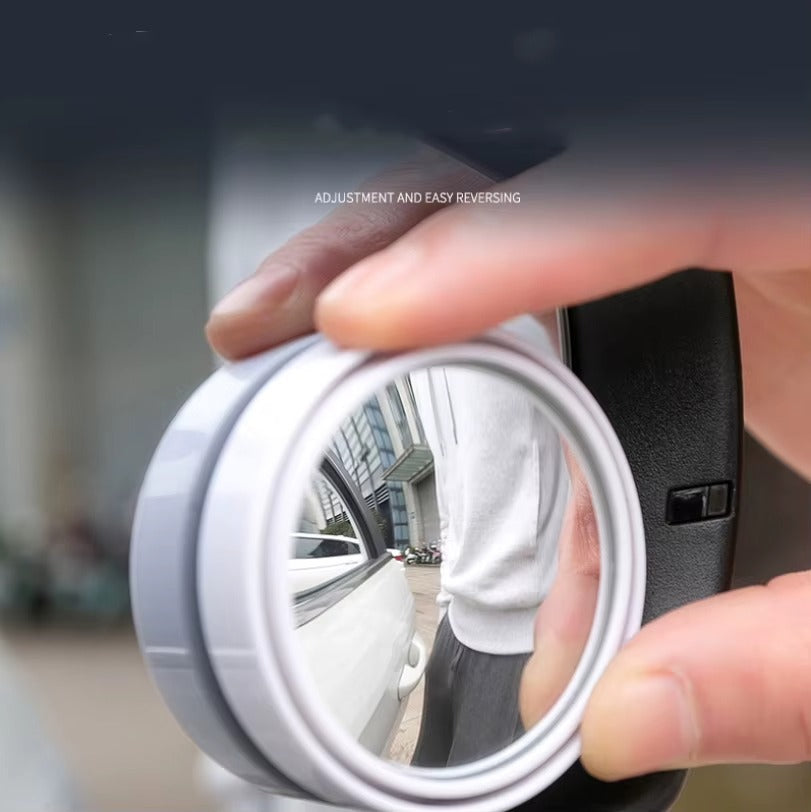 🚘 Rétroviseur Convexe Anti-Angles Morts – Sécurité Maximale pour Moto & Voiture