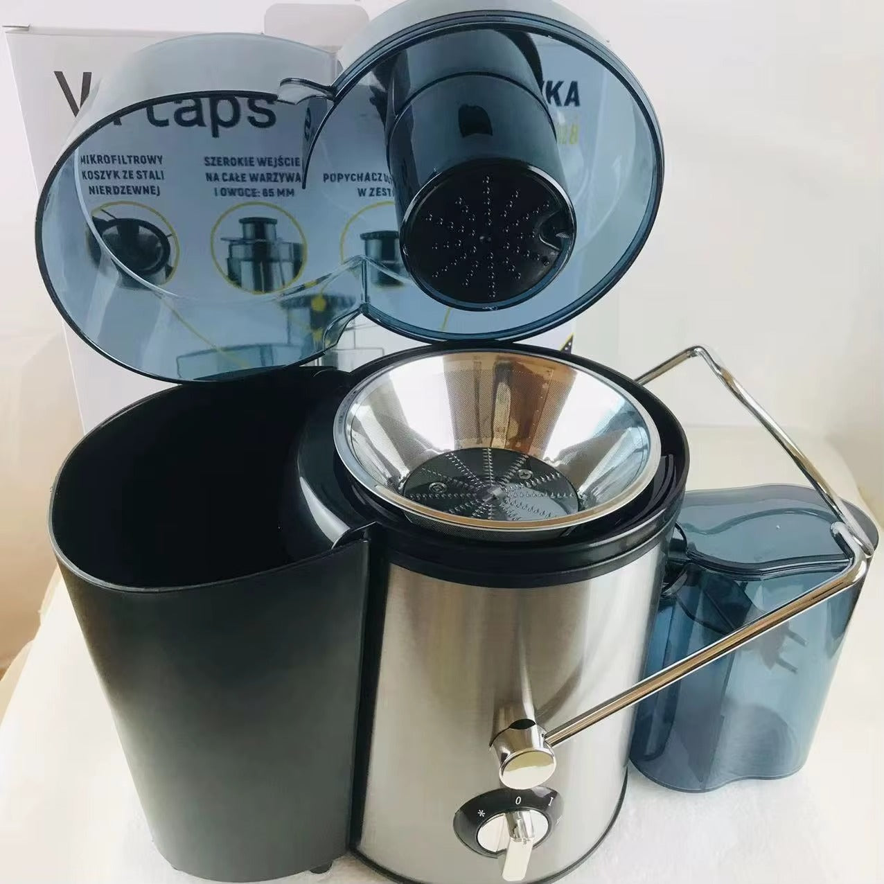 🥭 Extracteur de Jus Électrique – Jus Naturels Maison en Quelques Minutes