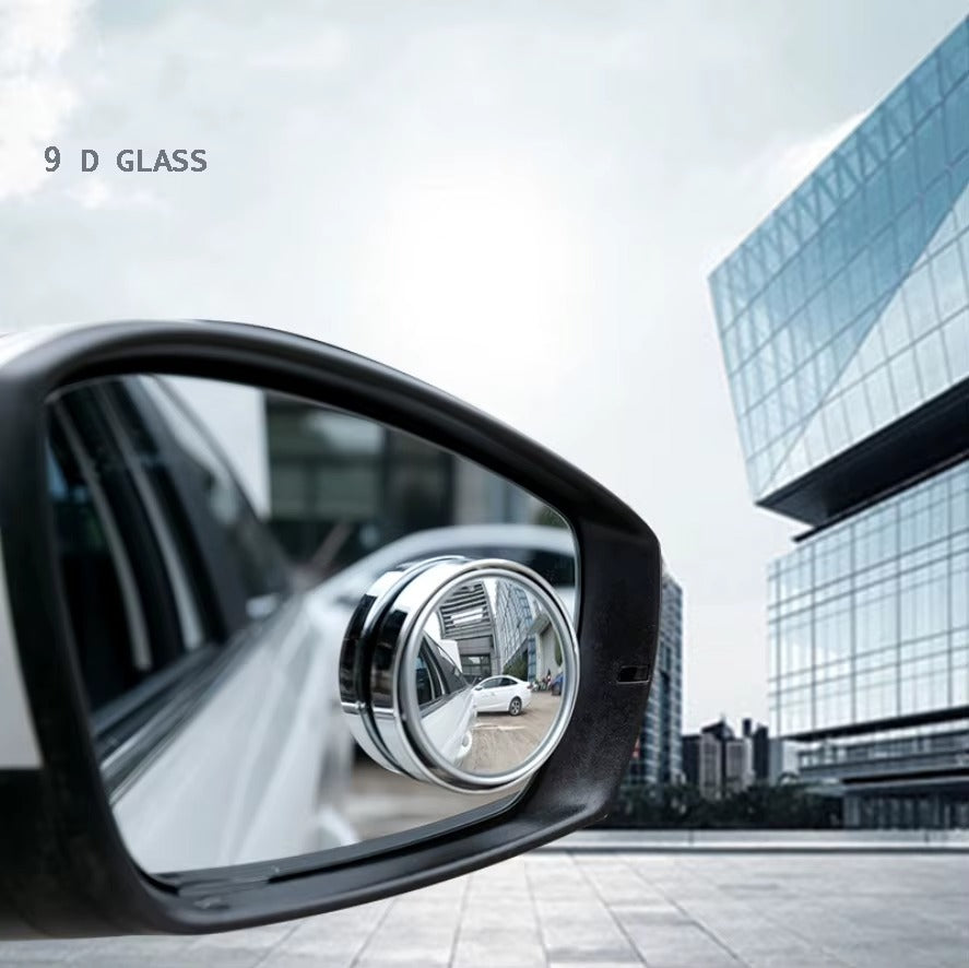 🚘 Rétroviseur Convexe Anti-Angles Morts – Sécurité Maximale pour Moto & Voiture