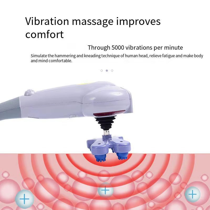 💥 MARTEAU DE MASSAGE INFRAROUGE 8 EN 1 – DÉTENDEZ, AFFINEZ ET REVIVEZ !