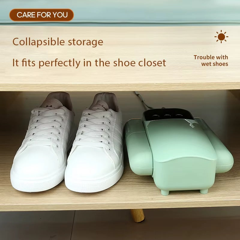 Sèche-Chaussures Électrique Pliable Confort+ | Anti-Odeurs & Séchage Rapide