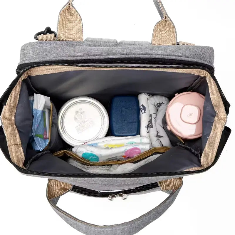 Sac à Langer 3-en-1 avec Lit Bébé Pliable