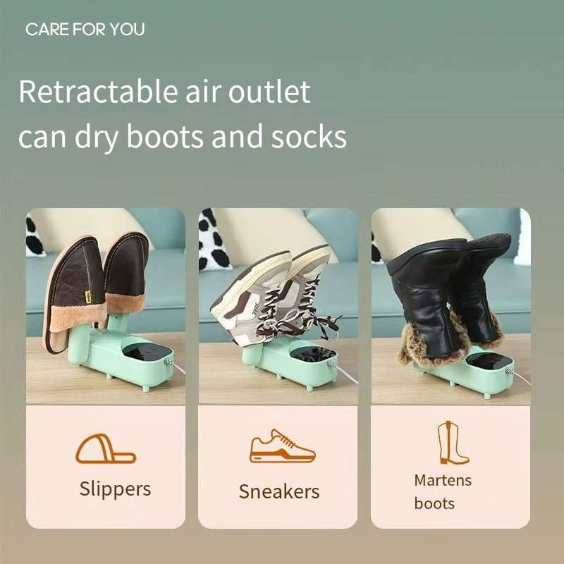 Sèche-Chaussures Électrique Pliable Confort+ | Anti-Odeurs & Séchage Rapide