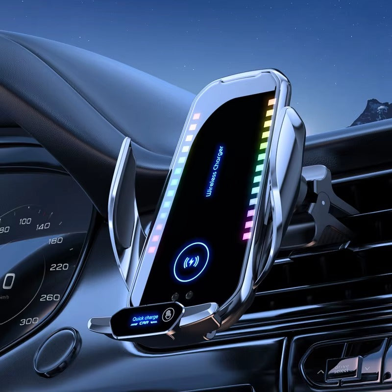 🚗 Support Intelligent de Téléphone pour Voiture – Chargement Sans Fil