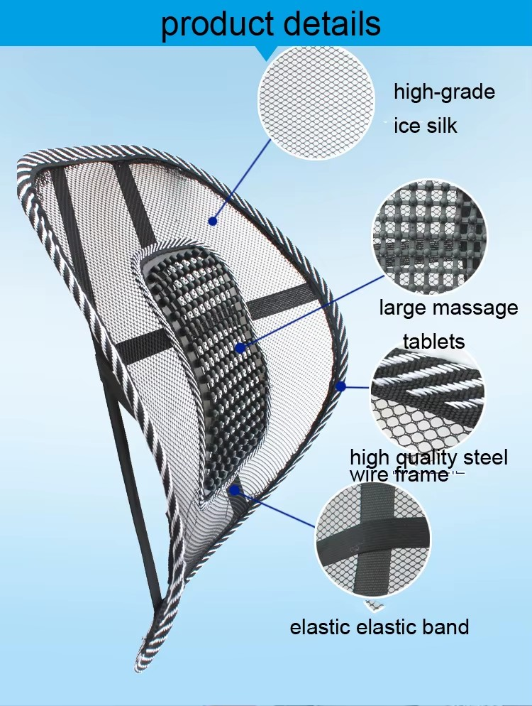 Coussin Orthopédique de Massage Lombaire – Votre Dos Vous Dira Merci !